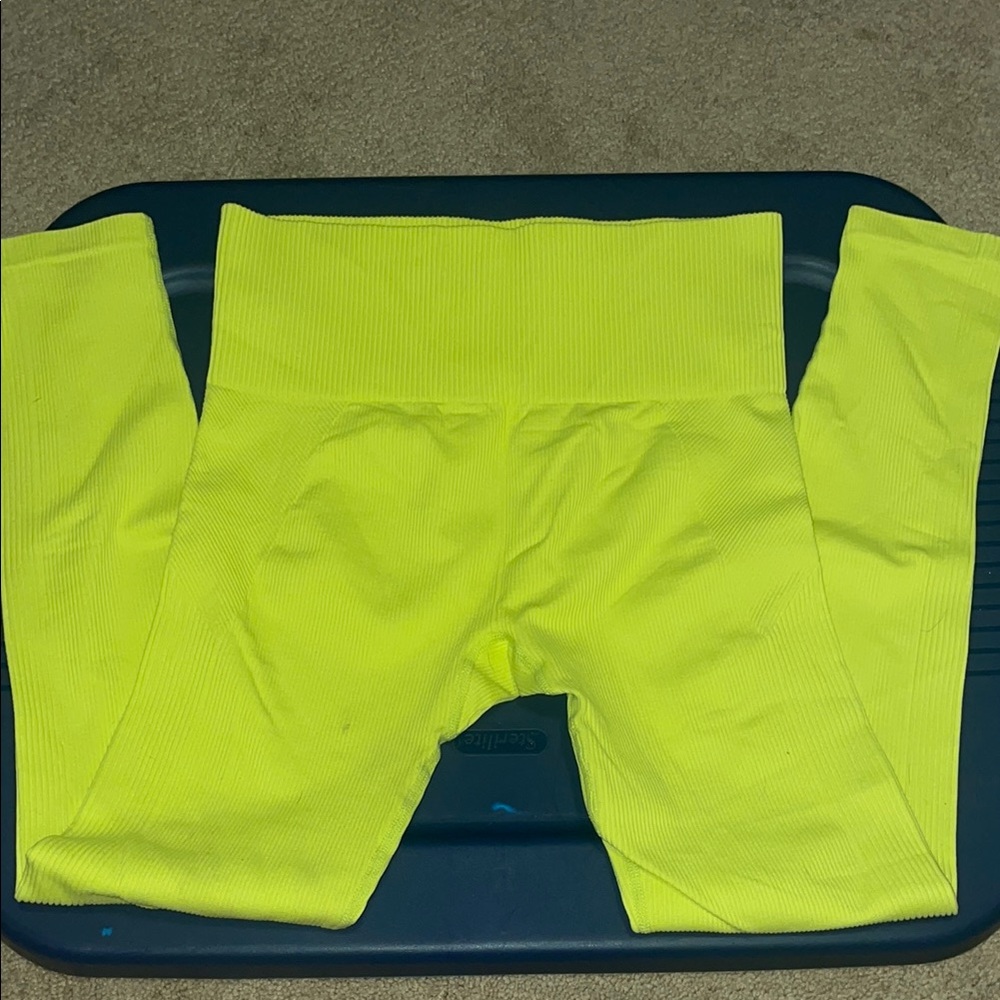 JoyLab Yellow Leggings High-Visibility Activewear